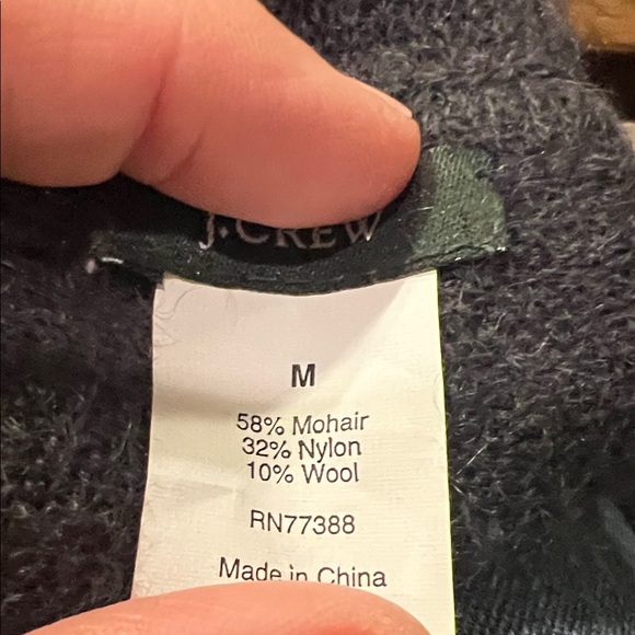 J. Crew Women's Dark Navy Button-Up Cardigan - Picture 7 of 7